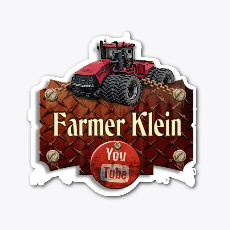 Farmer Klein Sticker